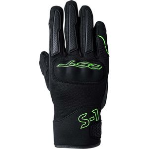 RST S1 Mesh Ce Mens Glove Black Grey Neon Green 10 - Maat 10 - Handschoen