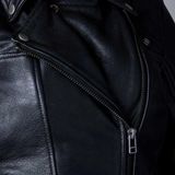 Rst - Ripley 2 - Leren Jas - Zwart - CE-goedgekeurde Bescherming
