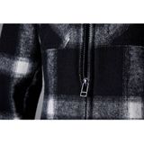 RST - Brushed Ce - Motoshirt - Zwart/Wit - Aramide, Geborsteld Wol, CE Bescherming