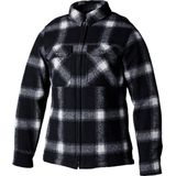 RST - Brushed Ce - Motoshirt - Zwart/Wit - Aramide, Geborsteld Wol, CE Bescherming