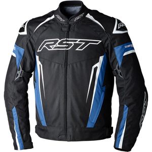 RST - Tractech EVO 5 - Motorfiets Jas - Waterdicht - Zwart - Textiel
