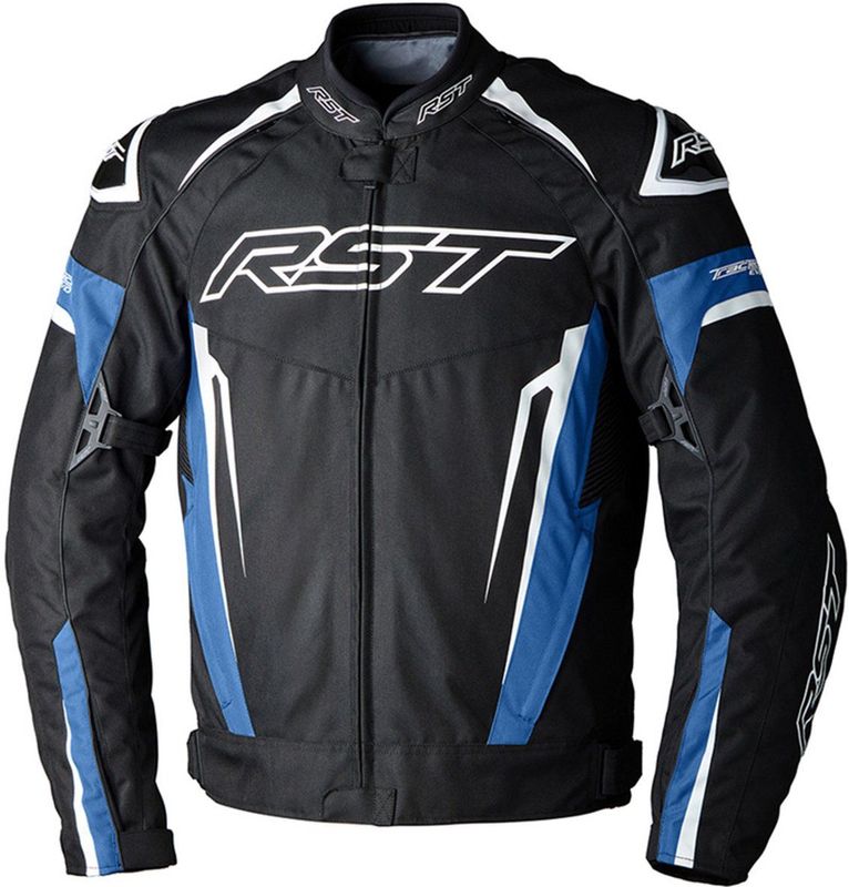 RST - Tractech EVO 5 - Motorfiets Jas - Waterdicht - Zwart - Textiel