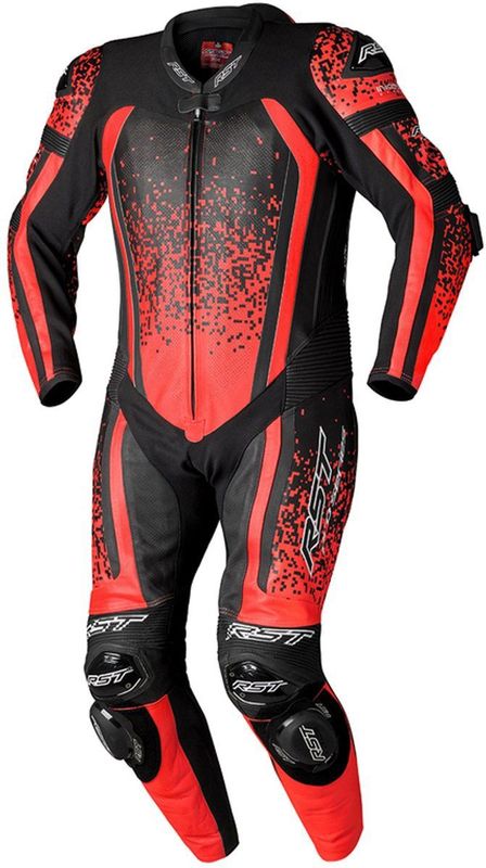 RST - Pro Series Evo - Eendelig Pak - Wit Zwart - Motorpakken