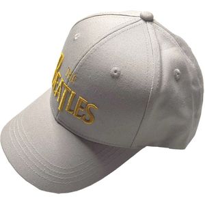 The Beatles - Gold Drop T Logo Baseball pet - Grijs