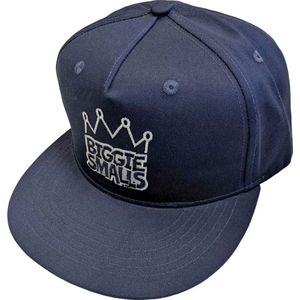 Biggie Smalls - Crown Logo Snapback Pet - Blauw