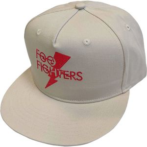 Foo Fighters - Flash Logo Snapback Pet - Creme