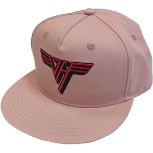 Van Halen - Classic Red Logo Snapback Pet - Roze