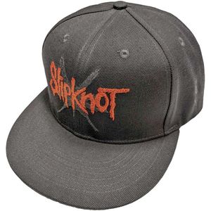 Slipknot - 9 Point Star Snapback Pet - Grijs