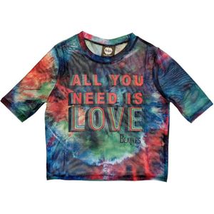 The Beatles - All You Need Is Love Crop top - XS - Multicolours