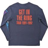 Guns N' Roses - Get In The Ring Tour '91-'92 - Longsleeve Shirt - Marineblauw
