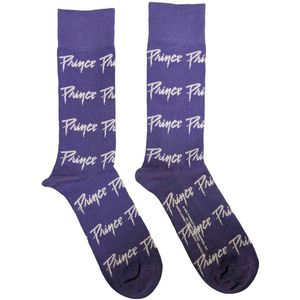 Prince 'Logo Repeat' (paars) Sokken (One Size = UK 7-11), paars, ��n maat, Paars, One Size