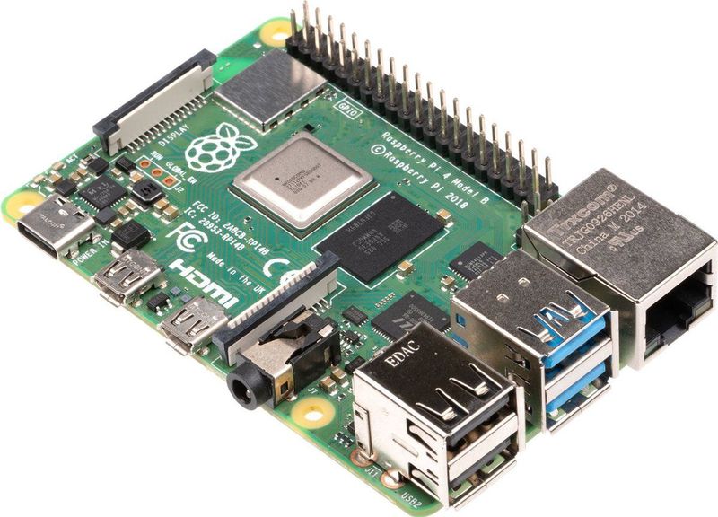 Raspberry Pi - 4 Model B - 2GB - Raspberry Pi 4 met 2 micro-HDMI aansluitingen