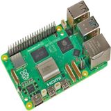 Raspberry Pi 5 - PC - Zwart - 2.4GHz Quad-Core - 64-Bit Arm Cortex-A76
