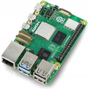 Raspberry Pi 5 - PC - Zwart - 2.4GHz Quad-Core - 64-Bit Arm Cortex-A76
