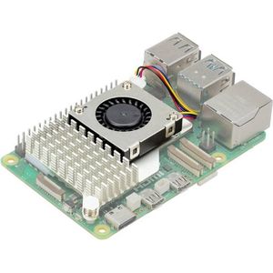 Raspberry Pi® Actieve Ventilator - Geschikt voor Raspberry Pi 5 - Hoogwaardige Koeling