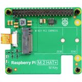 Raspberry Pi - M.2 HAT+ - Uitbreidingsprintplaat - Zwart - Voor NVMe-drives
