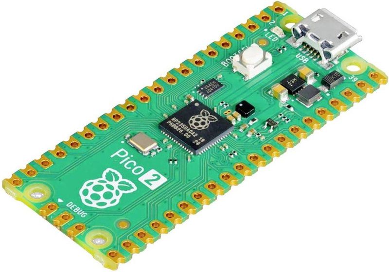 Raspberry Pi Pico 2 - Dubbele Arm Cortex-M33 Processor - 520 KB On-chip SRAM - USB Programmering