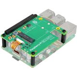 Raspberry Pi - SSD-Kit - 256 GB NVMe - Inclusief M.2 HAT+ en Montageaccessoires