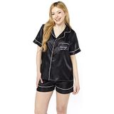 Bridesmaid - Pyjama - Zwart - Katoen - 1 Set