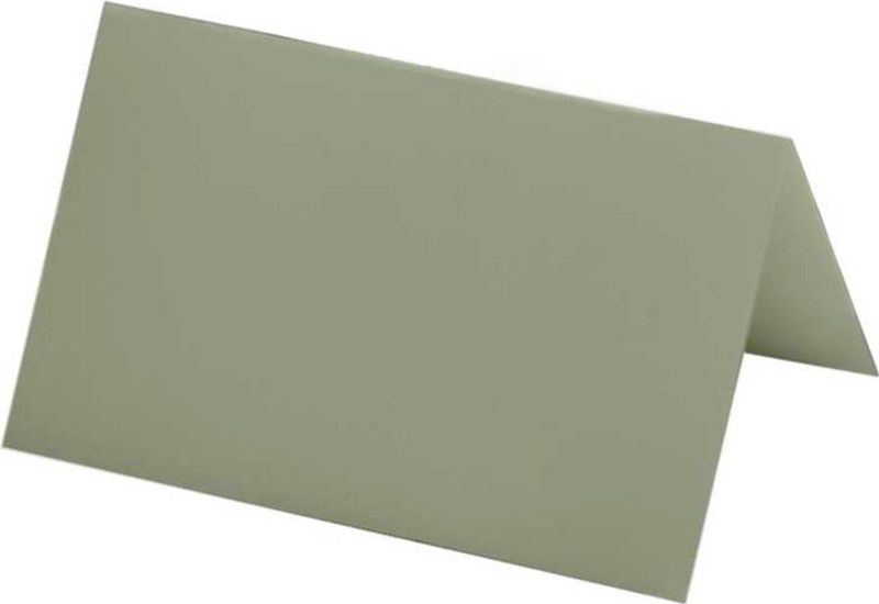 Ginger Ray Set van 10 groene bruiloftsplaatskaarten