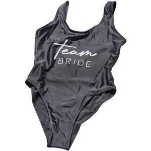 Team Bride - Badpak - Zwart - 1 Stuk