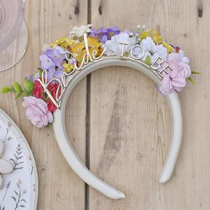 Bride To Be Haarband Bloemen