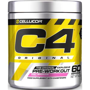 Cellucor - C4 Original - Pre Workout - Pink Lemonade - 60 Shakes - 400 Gram