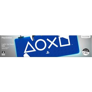 Playstation - Light Up Icons Desk Mat