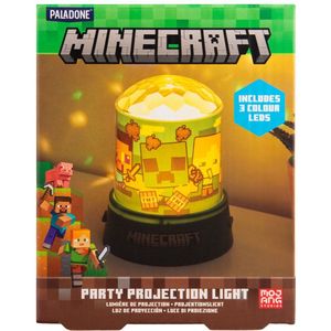 Paladone - Minecraft Projectielicht - RGB LED - Draagbaar - Batterij Aangedreven