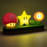 Paladone - Super Mario Icon Light - Bureaulamp - Multifunctioneel - USB en Batterij