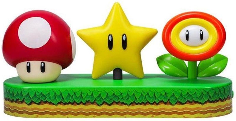 Paladone - Super Mario Icon Light - Bureaulamp - Multifunctioneel - USB en Batterij