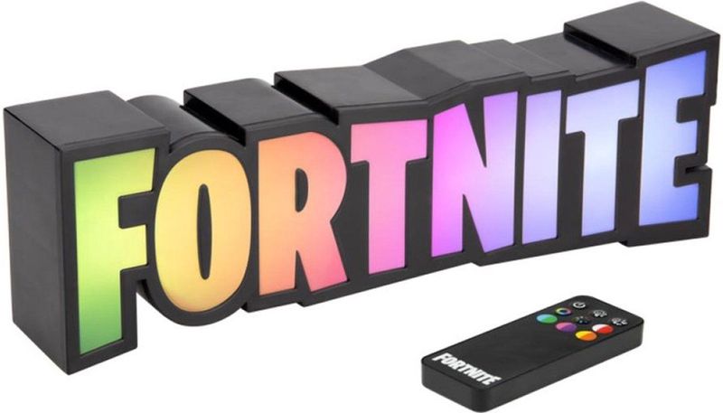 Fortnite - Logo Light - Nachtlampje - 32 cm - USB-voeding of 3x AAA batteries