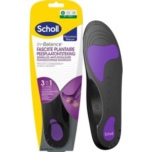 Scholl In Balance pijnverlichtende inlegzolen Peesplaatontsteking - Small - Maat 37-39,5 - 1 Paar