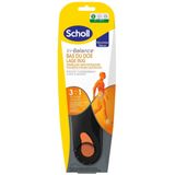 Scholl In Balance pijnverlichtende inlegzolen Lage Rug - Small - Maat 37-39,5 - 1 Paar