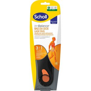 Scholl In Balance pijnverlichtende inlegzolen Lage Rug - Small - Maat 37-39,5 - 1 Paar