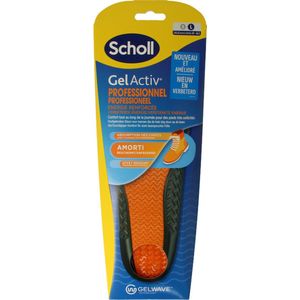 Scholl GelActiv Inlegzolen Work&Boot Large Maat 41-46.5 1 paar