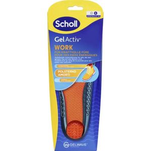 Scholl - Gel Activ Work - Inlegzolen - Voor Mannen - 40-43