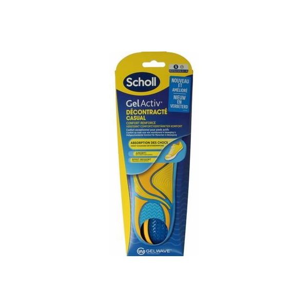 Dr Scholl Insole Scholl GelActiv Work Inlegzolen Voor Werkschoenen Maat  Schokdempend, Geurremmend Scholl Inlegzool