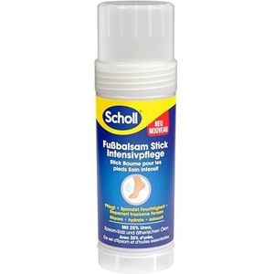 Scholl Intensief voedende voetbalsem, voor het repareren van zeer droge en gebarsten hielen, intensief hydraterend voor gezonde voeten met 25% urea, epsomzout en etherische oliën