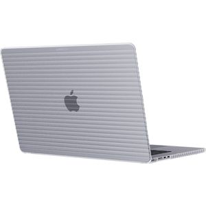 Tech21 Evo Wave - MacBook Air 15 (2023 & 2024) laptophoes - 15 inch cover - Transparant - Hard case