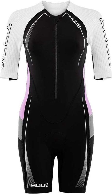 Huub - Anemoi 2 Sub22 - Trisuit - Zwart/wit/aqua