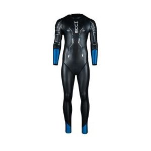 huub alpha beta x alltricks neopreen wetsuit zwart  blauw