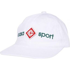Casablanca Sport Logo Baseball Cap , White , Heren , Maat: ONE Size