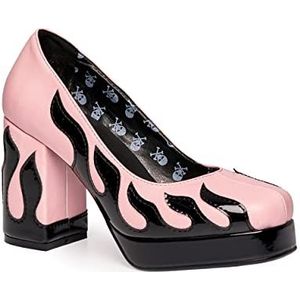 LAMODA - Changed Platform Heels, EU 39, Pink Flame., 39 EU