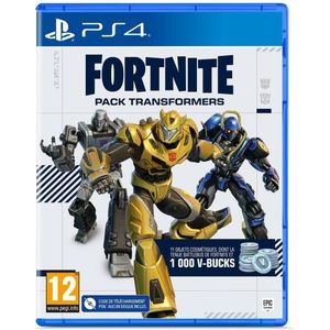Epic Games Fortnite Transformers Pack (code de téléchargement du jeu dans la boîte) - PS4