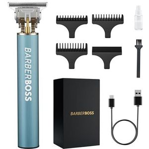 Barberboss Baardtrimmer Mannen Draadloze Tondeuse Mannen: Mannen Kapsel Clippers, Precisie Tondeuse Mannen Detail Trimmer QR-2077