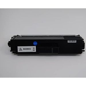 Brother Compatibel TN329C Extra High Page Yield Cyaan Toner Ook voor TN900C, Compatibel met HLL8250 HLL8350 HLL9200 DCPL8450 MFCL8850 MFCL9550