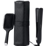 ghd - Iced Luxe Collection - Haarstyling Set - Zwart - Hittebescherming