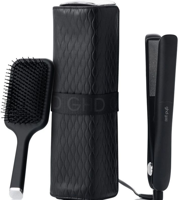 ghd - Iced Luxe Collection - Haarstyling Set - Zwart - Hittebescherming