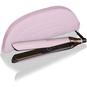 ghd Chronos Straightener - Pink - Hittebestendige Etui - Keramische Platen